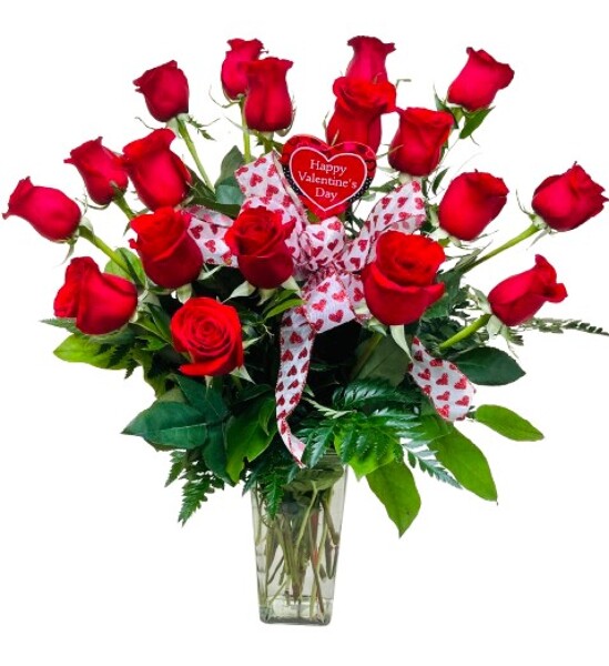 The Valentine 18 (choice of colors) from Rees Flowers & Gifts in Gahanna, OH