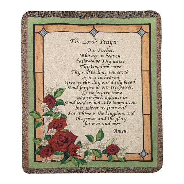 Lord's Prayer Throw from Rees Flowers & Gifts in Gahanna, OH