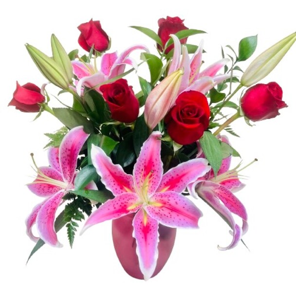 Pink Passion Bouquet  from Rees Flowers & Gifts in Gahanna, OH